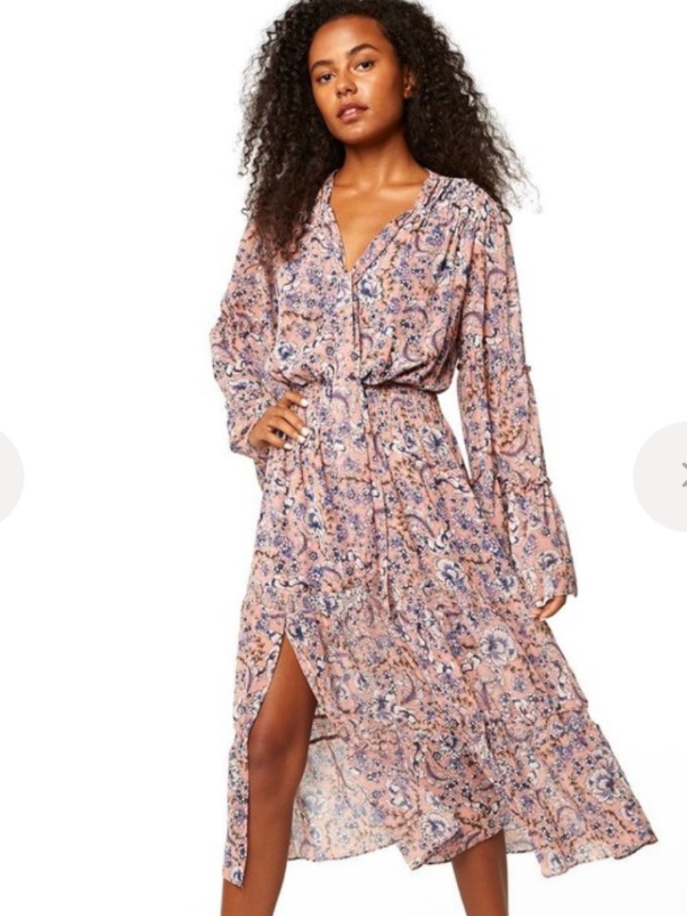 Misa LA Celeste Dress- Petals of Lille